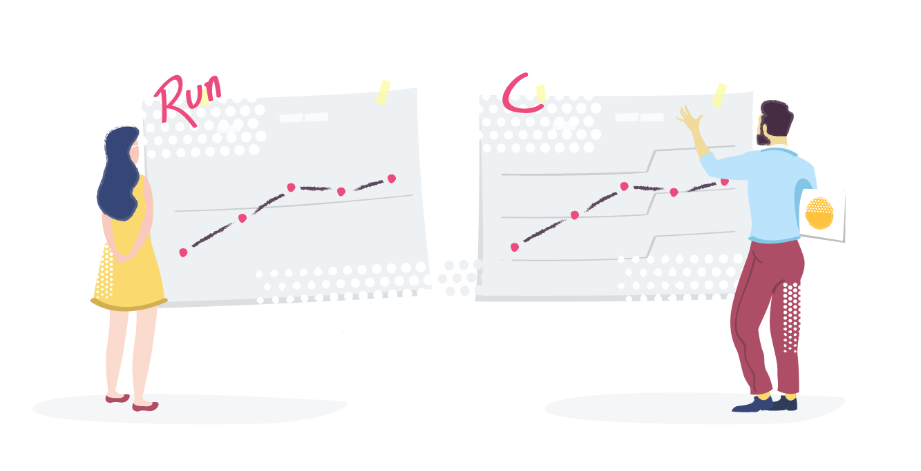 Run Chart vs Control Chart